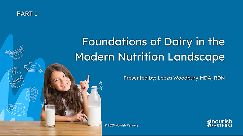 Foundations of Dairy Part 1