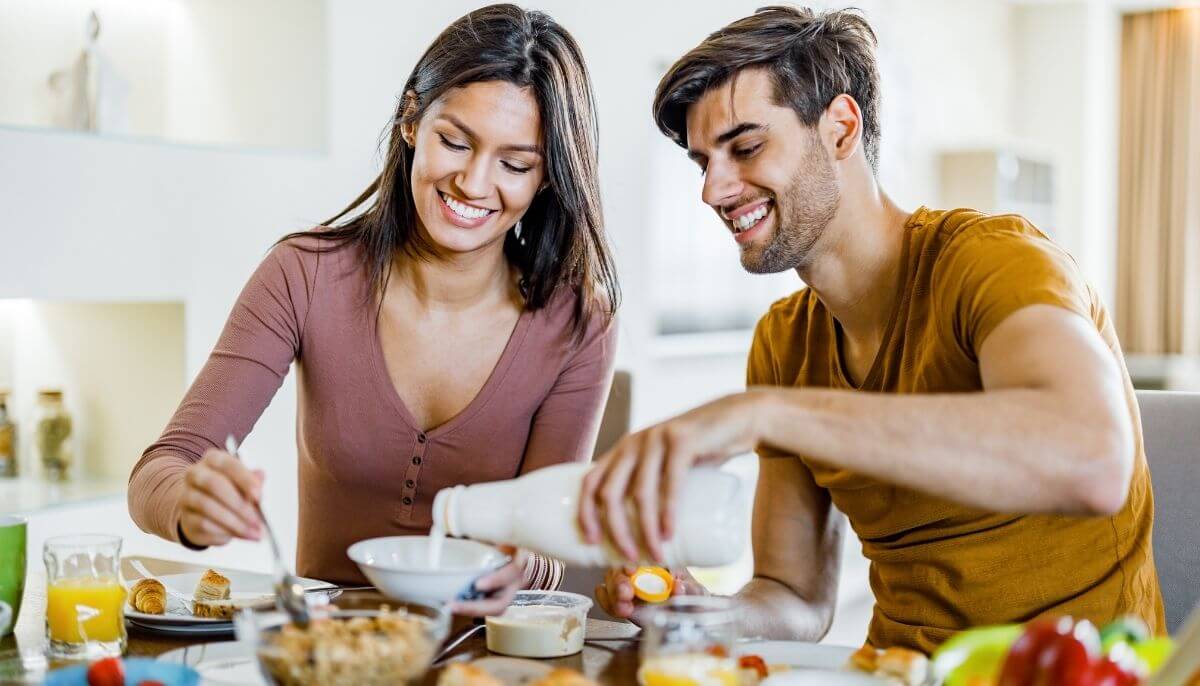 Small changes can lead to big results over time with healthy eating.