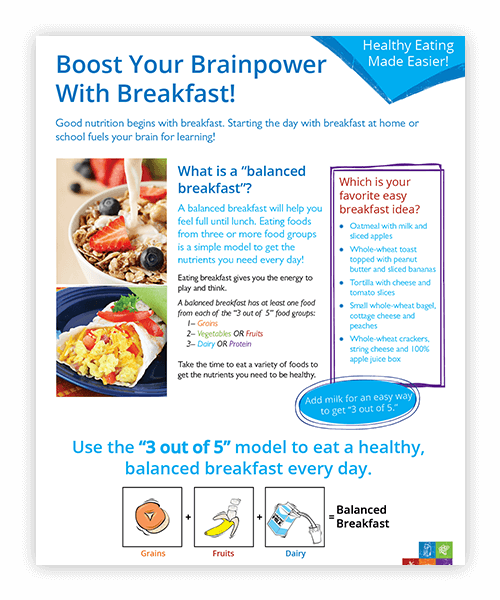 Learn more on why breakfast is the most important meal of the day.