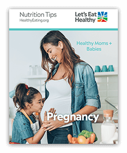 Mothers can learn about maintaining health and the growth of her baby.