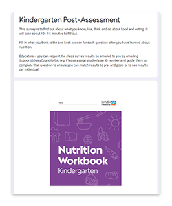 Use our online surveys to gauge students' knowledge before + after a lesson.