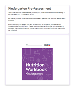 Use our online surveys to gauge students' knowledge before + after a lesson.