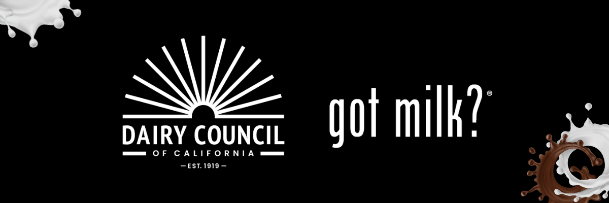 Logos of Dairy Council and got milk?