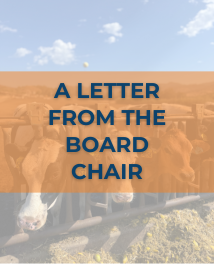 Board Chair Letter